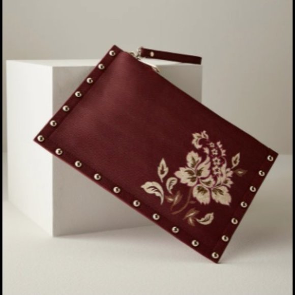 WHBM: Studed Flat Pouch